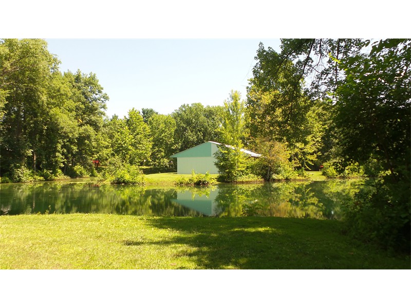 Fishing pond and Island Pavilion