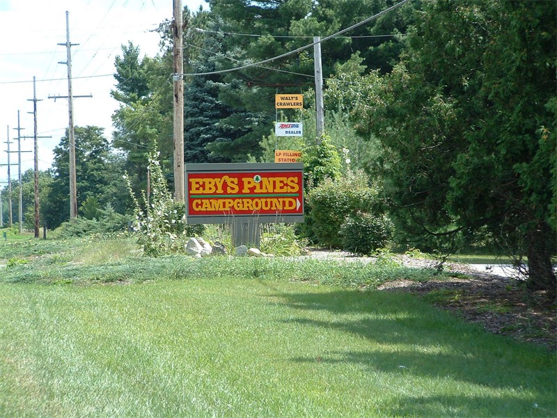 Entrance Gate to Eby's Pines