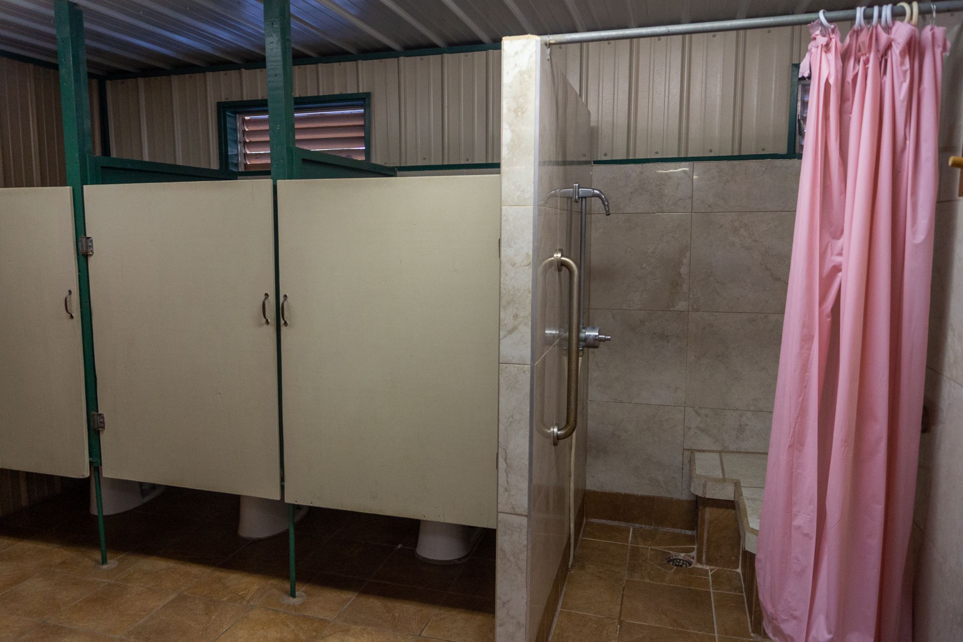 Shower House bathrooms